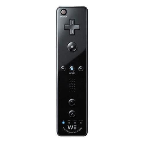 motion plus officiella nintendo black wiimote-kontroller- REFURBISHED