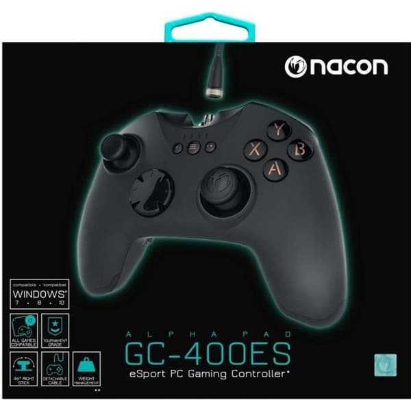 Gamepad - NACON - Alpha Pad - Trådbunden - Svart - Vibration