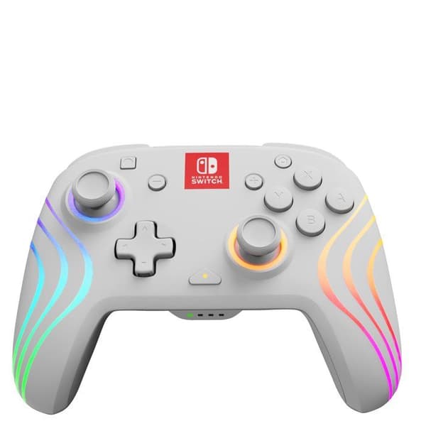 Spelkontroll - PDP - Afterglow Wave - RGB-belysning - 2100 mAh - Nintendo Switch