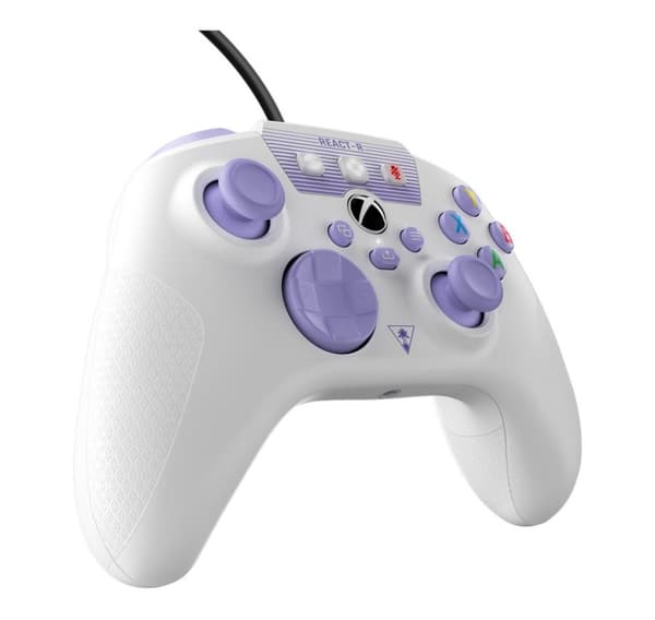 Turtle Beach -ohjain React-R, valkoinen/violetti