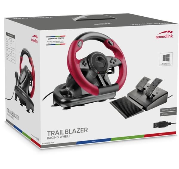 Speedlink-ohjauspyörä Trailblazer Racing PS4/PS3/Xbox