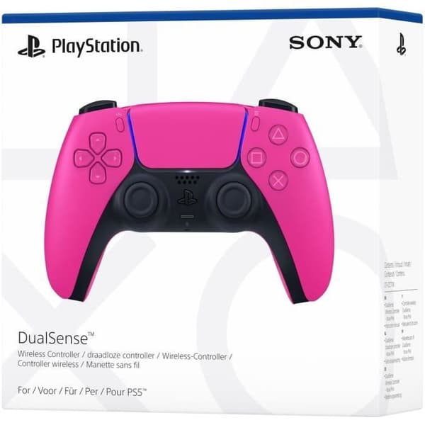 DualSense™ trådlös handkontroll - Nova Pink I PS5 och PC