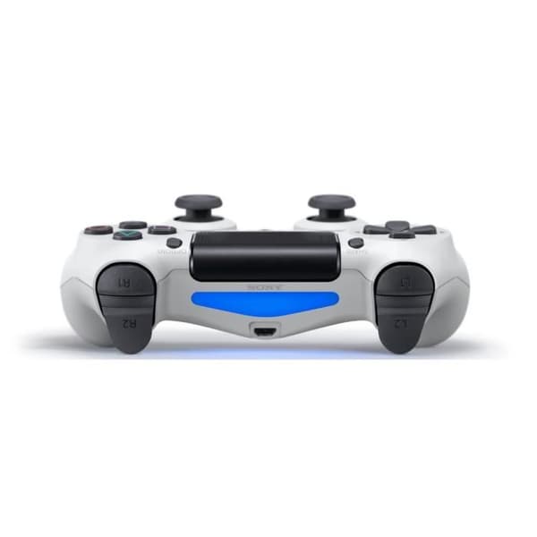 PS4 DualShock 4.0 V2 Controller White/Glacier White - PlayStation Official