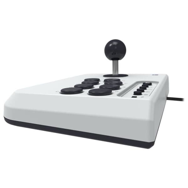 Spelkonsol - HORI - Hori Fighting Stick Mini - Trådbunden - Vibration - Vit Svart