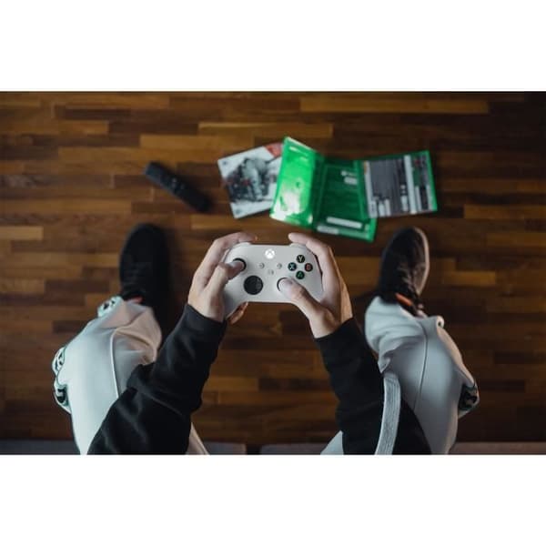 Robot vit Xbox trådlös handkontroll