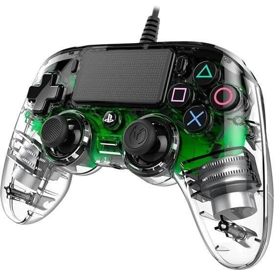 NACON Illuminated Gamepad för PS4 - Translucent Green