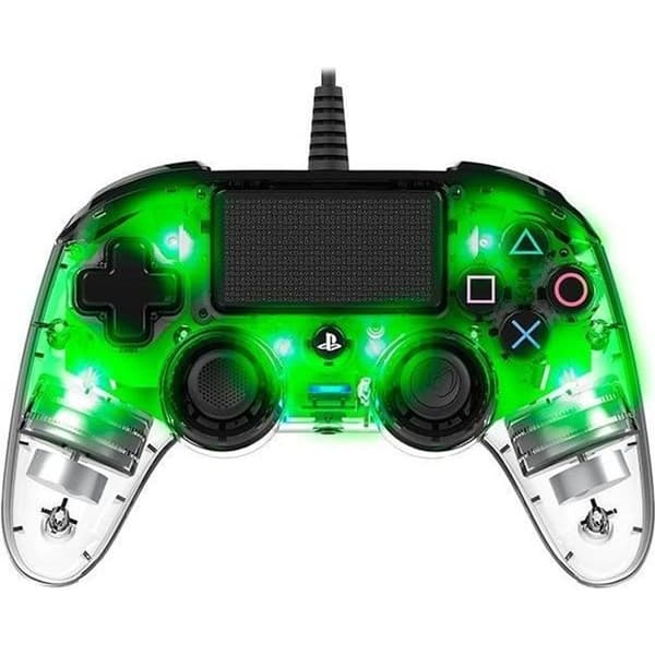NACON Illuminated Gamepad för PS4 - Translucent Green