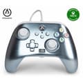 Miniatyrbild 1 av 3: Gamepad - POWER A - Förbättrad - Kabelansluten - Silver - Xbox Series X S