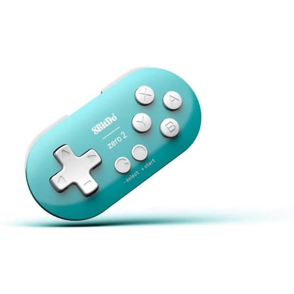 8Bitdo Zero 2 Bluetooth Controller - Turquoise Edition