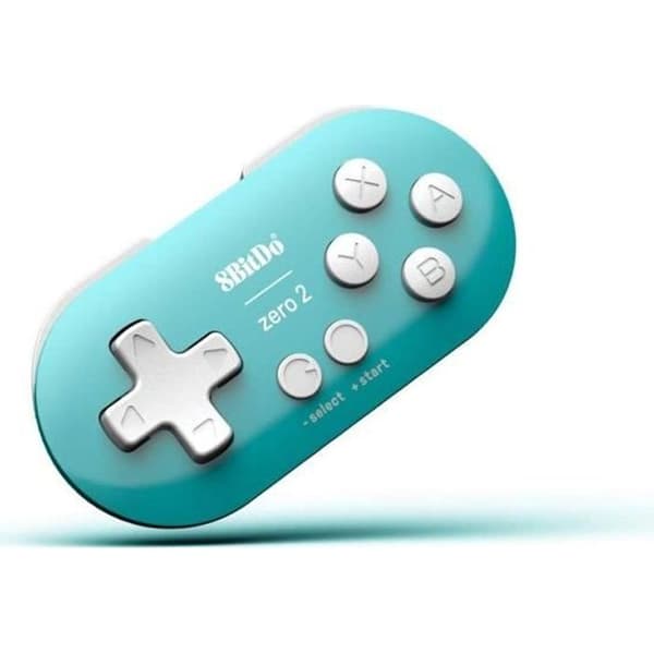 8Bitdo Zero 2 Bluetooth Controller - Turquoise Edition
