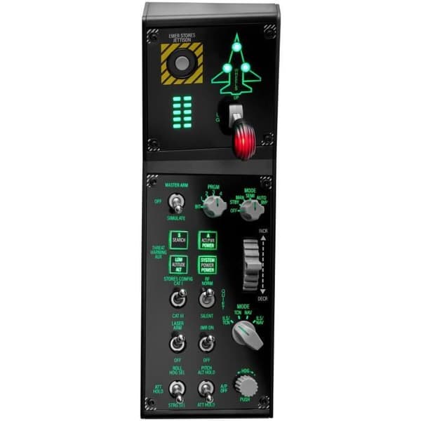 Cockpit kontrollpanel - THRUSTMASTER - Viper Panel - Svart - USB - PC - Gamepad