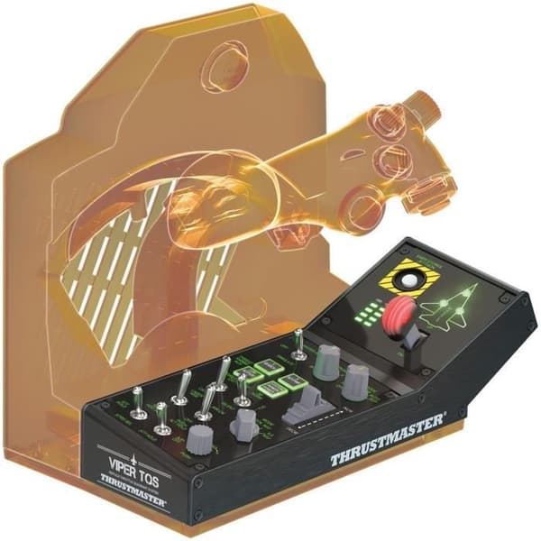 Cockpit kontrollpanel - THRUSTMASTER - Viper Panel - Svart - USB - PC - Gamepad