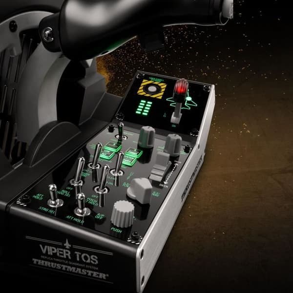 Cockpit kontrollpanel - THRUSTMASTER - Viper Panel - Svart - USB - PC - Gamepad