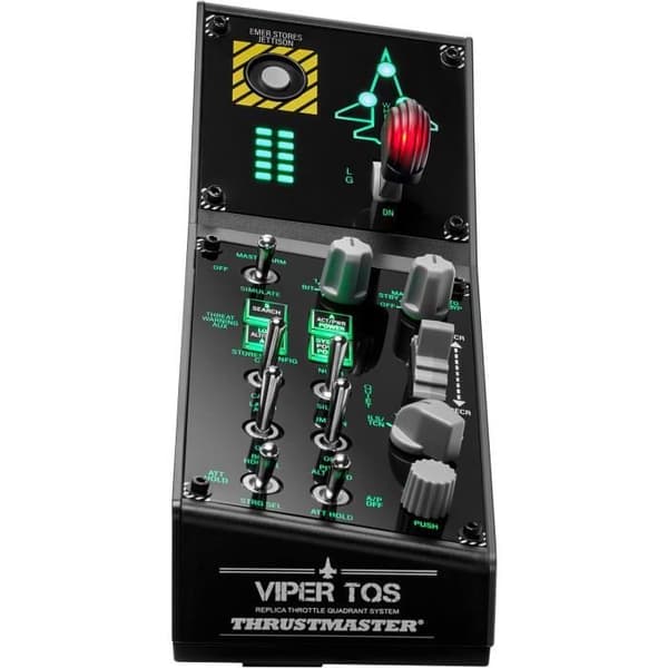 Cockpit kontrollpanel - THRUSTMASTER - Viper Panel - Svart - USB - PC - Gamepad