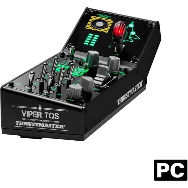 Cockpit kontrollpanel - THRUSTMASTER - Viper Panel - Svart - USB - PC - Gamepad