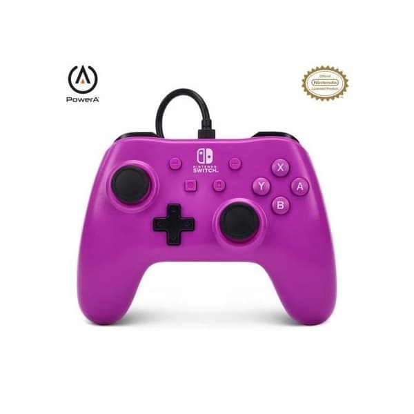 Grape Lila Kabelansluten Controller-Tillbehör-SWITCH