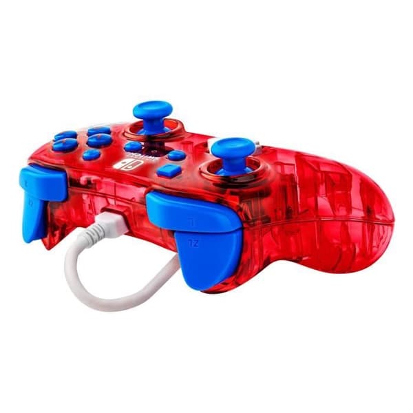 Wired Controller - PDP - Rock Mario - Red - Switch