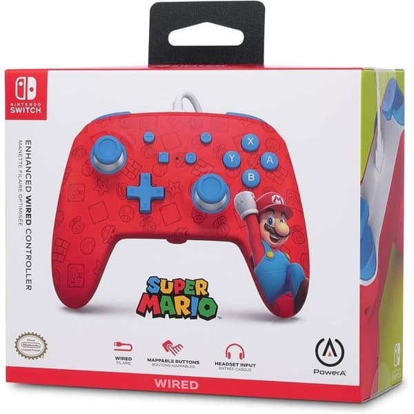 Manette Filaire Woo-hoo! Mario-Accessoar-SWITCH