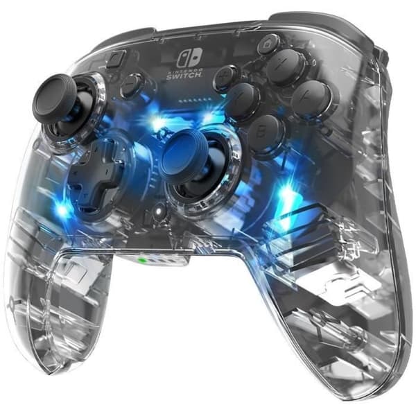 Manette utan tråd Switch Afterglow Prismatic-tillbehör-SWITCH