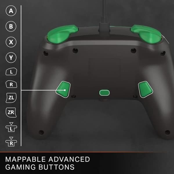 Gamepad - POWER A - Heroic Link - Kabelansluten - 3,5 mm ljudjack - 3 m USB-kabel