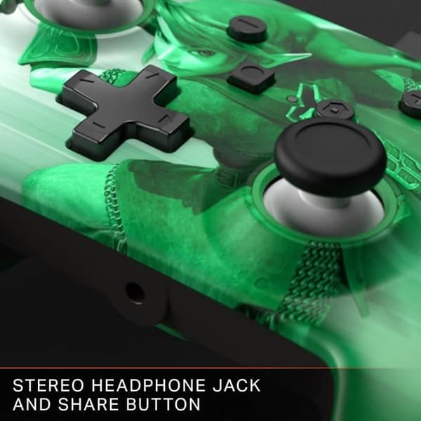 Gamepad - POWER A - Heroic Link - Kabelansluten - 3,5 mm ljudjack - 3 m USB-kabel