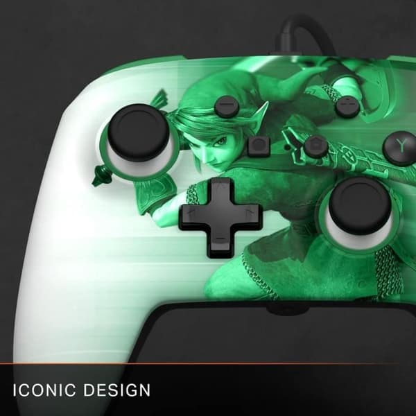 Gamepad - POWER A - Heroic Link - Kabelansluten - 3,5 mm ljudjack - 3 m USB-kabel