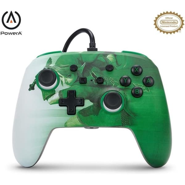 Gamepad - POWER A - Heroic Link - Kabelansluten - 3,5 mm ljudjack - 3 m USB-kabel