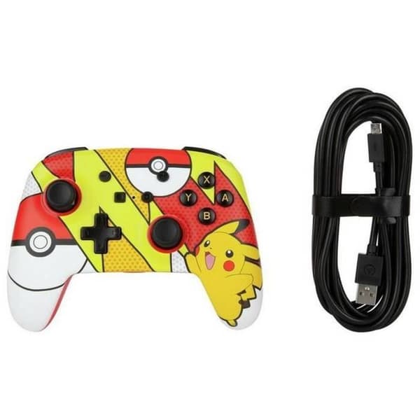 Kabelansluten kontroller - Pokémon - Pikachu Pop Art - Switch