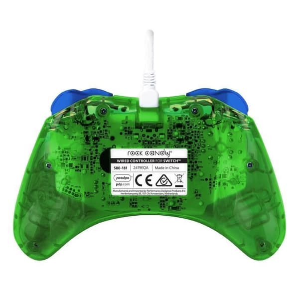 Rock Candy Super Mario LUIGI Wired Controller