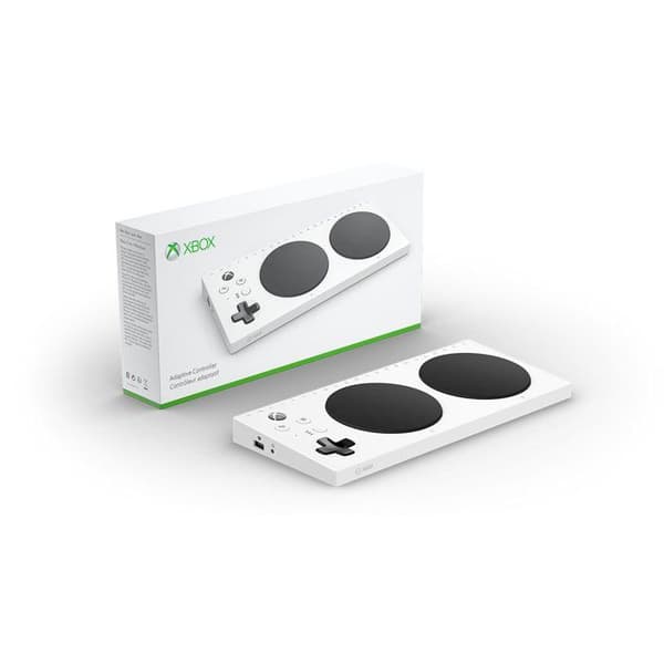 Spelkontroll - Xbox - Xbox Adaptive Controller - Tillgänglighet - Bluetooth - Vit