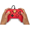 Miniatyrbild 2 av 2: Gamepad PowerEn trådbunden handkontroll för Nintendo Switch - Laughing Pikachu - Gul - Vibration