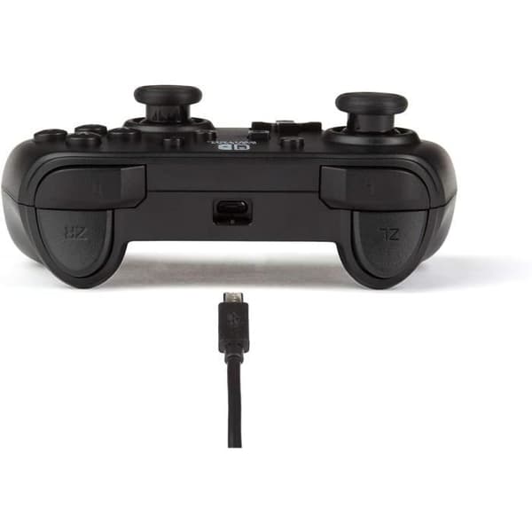 Kabelansluten handkontroll - POWER A - Nintendo Switch - Mattsvart