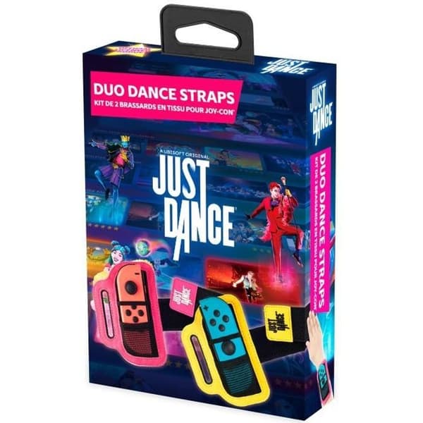 Just Dance Armbands - SUBSONIC - Paket med 2 - Unik design - Anpassningsbar - För Nintendo Switch