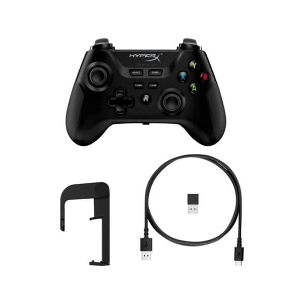Gamepad - HYPERX - HyperX Clutch - Trådlös - Analoga joysticks - Kompatibel med 41-86 mm telefoner