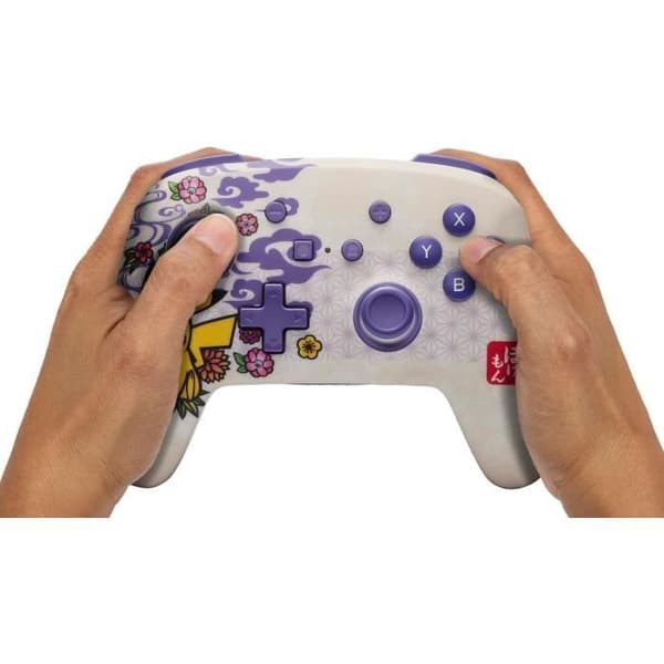 Trådlös handkontroll - POWER A - Nintendo Switch - Pikachu Blossom