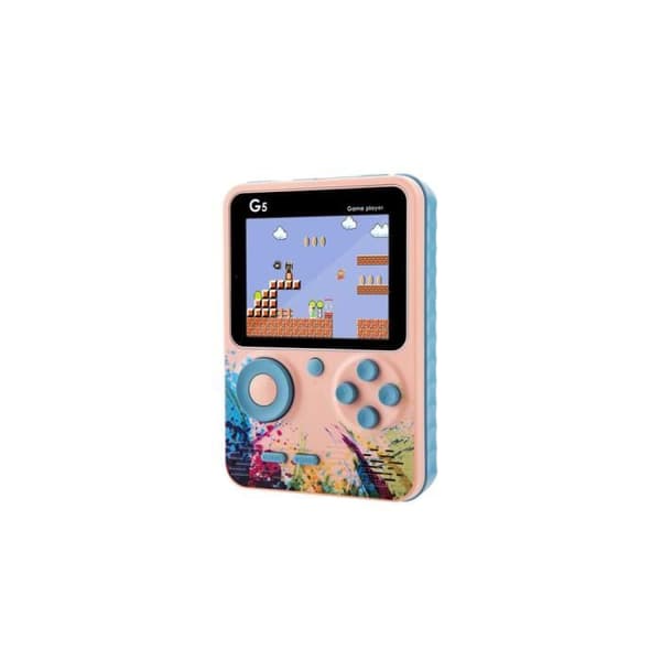 Konsol emulator - TECHKIDS - StreetArt - 500 spel - Fleranvändarkontroll - Rosa