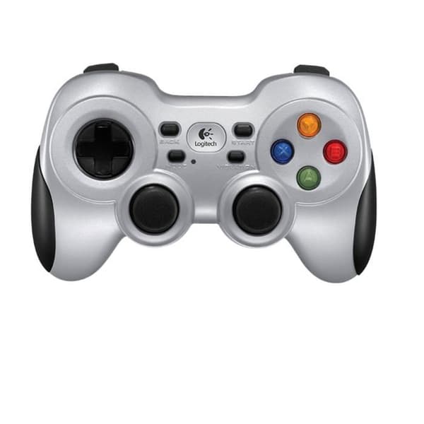 Gamepad - LOGITECH - F710 - Trådlös - Svart, Grå - Integrerad vibration