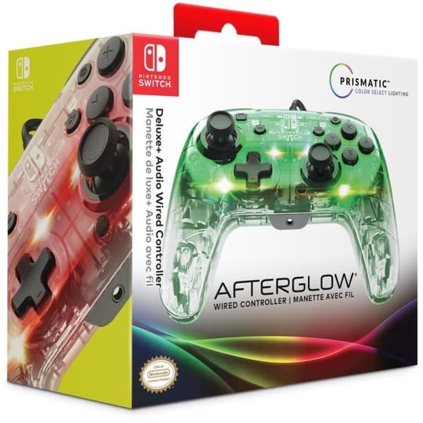 PDP Prismatic Wired Afterglow Controller för Nintendo Switch
