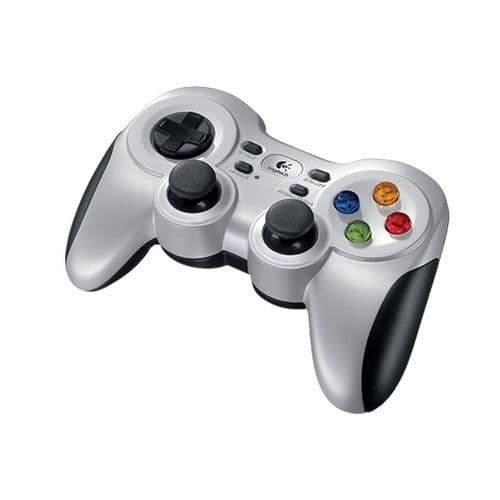 Gamepad - LOGITECH - F710 - Trådlös - Svart, Grå - Integrerad vibration