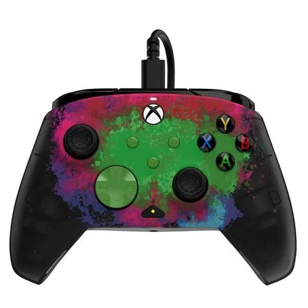 Gamepad - PDP - REMATCH GLOW Space Dust - Trådbunden - Flerfärgad - Xbox Series X