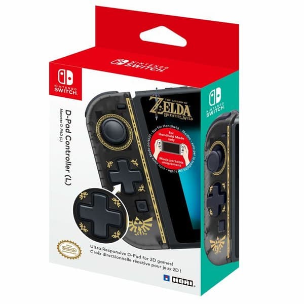 Officiellt licensierad Nintendo Joy-Con Zelda version vänster D-pad för Nintendo Switch