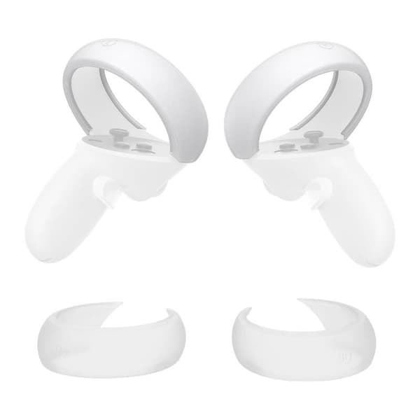 Ohjaimen suojakuori Kiwi Design Q26-2.1 for Meta Quest 2 White