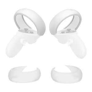 Ohjaimen suojakuori Kiwi Design Q26-2.1 for Meta Quest 2 White