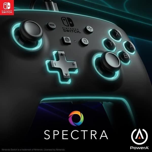 Manette Filaire - POWER A - Nintendo Switch - Spectra