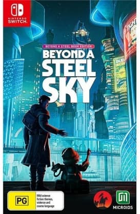 Spilltilbehør Beyond a Steel Sky Steelbook Edition Switch, Microids