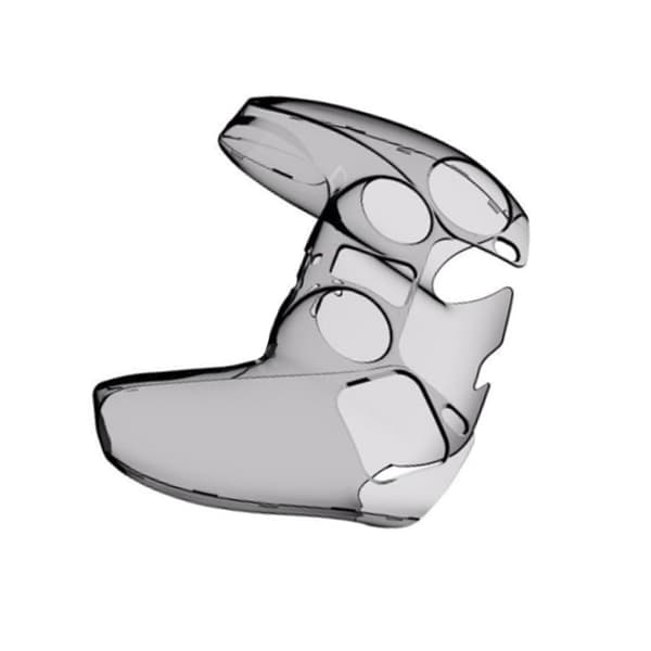INF Krystallklart beskyttelsesveske for PS5-kontroller - Svart