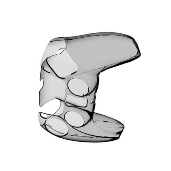 INF Krystallklart beskyttelsesveske for PS5-kontroller - Svart