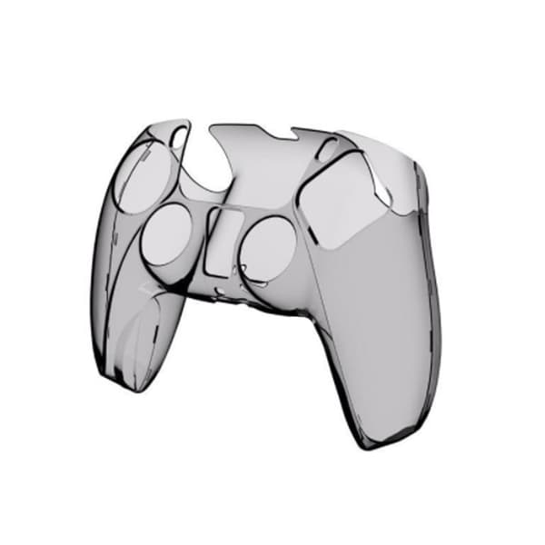 INF Krystallklart beskyttelsesveske for PS5-kontroller - Svart