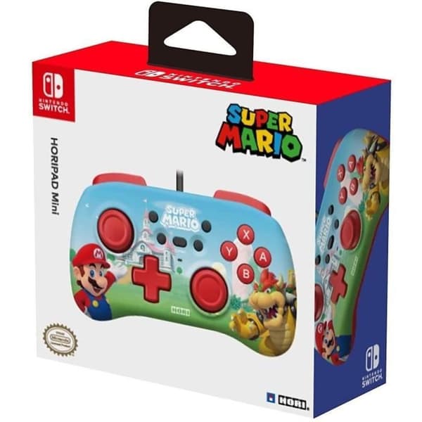 Spelkontroll - HORI - Mini Pad Mario - Röd - Trådad - Nintendo Switch