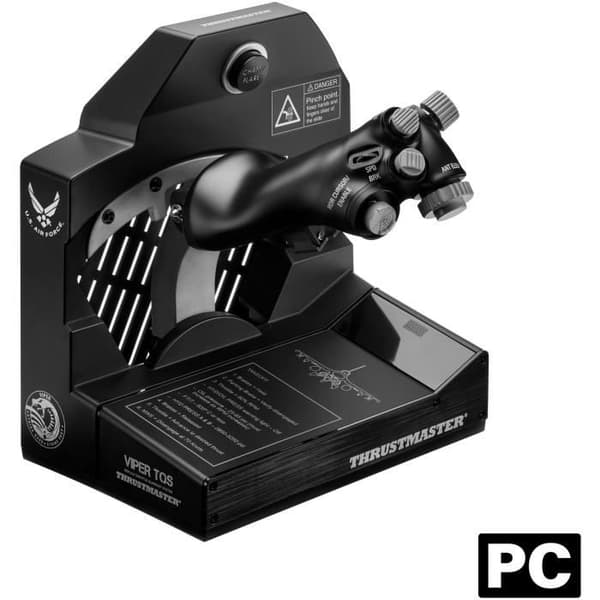 Gasreglage - THRUSTMASTER - Viper TQS - Exakt och ergonomisk kontroll - Svart - USB - PC